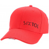 Šiltovka SIXTOL Šiltovka s LED svetlom B-CAP 25lm, nabíjací, USB, univerzálna veľkosť, červená (SX5033)