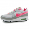 Nike Air Classic Big Window Junior Girls Running Shoes White/Pink 4