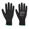PORTWEST Rukavice A335 Dermi-Grip NPR15, pískový potah POR-A335K8RXXL 2XL Černá