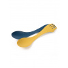 Turistický príbor Light My Fire Spork Original 2 Pack Bio - musty yellow/hazy blue