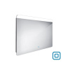 Nimco Zrcadlo se senzorem 100x70 cm hliník ZP 23004V