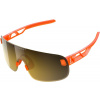 POC Elicit Fluorescent Orange Translucent