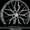 AEZ PORTO 8x19 5x112 ET30.00 dark - gunmetal polished