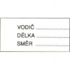 Tabuľka 29 Smer dĺžky ovládača