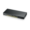 Zyxel GS1915-8EP Riadený L2 Gigabit Ethernet (10/100/1000) Podpora napájania cez Ethernet (PoE) Čierna (GS1915-8EP-EU0102F)