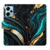 Flip pouzdro iSaprio - Xiaomi Redmi Note 12 Pro+ 5G - Dark Paint - kapsičky na karty (Knížkový flip kryt, obal, pouzdro iSaprio na mobil Xiaomi Redmi Note 12 Pro+ 5G - Dark Paint - 360° ochrana telefo