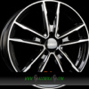 DEZENT KF 8x18 5x112 ET40.00 dark - schwarz frontpoliert