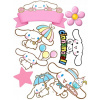 CUKROVÁ TLAČ jedlý obrázok na tortu Cukrová hmota CINNAMOROLL HELLO KITTY KUROMI