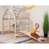Montessori Furniture Montessori domček na hranie Home color so šmykľavkou, rampou a príslušenstvom