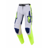 kalhoty RACER AIR RIWAY, ALPINESTARS (světle šedá/žlutá fluo/modrá) 2026 40