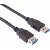 Kábel PremiumCord USB prodlužovací 3.0 Super-speed 5Gbps A-A, MF, 9pin, 2m ku3paa2bk