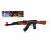 TEDDIES Pištoľ samopal ARMY plast 52cm