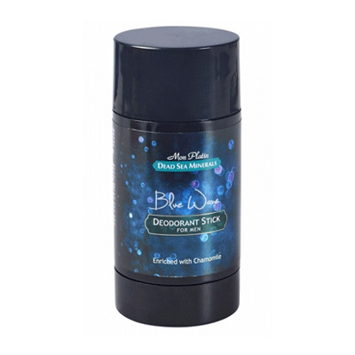 Minerální tuhý Deodorant - Antiperspirant pánský Blue Wave 80ml Mon Platin