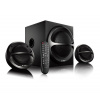 FENDA F&D repro A111X/ 2.1/ 35W/ černé/ BT4.0/ FM rádio/ USB/SD přehrávání/ dálkové ovládání