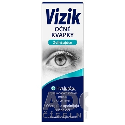 Penta Arzneimittel GmbH. VIZIK Očné kvapky Zvlhčujúce hyalurón 1x10 ml