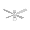 EDM Product Stropný ventilátor so svetlom EDM 33800 Caribe Biela 50 W