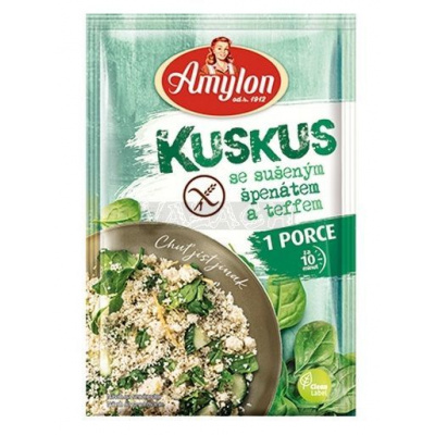 Kuskus so sušeným špenátom a teffom 60g Amylon