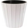 Prosperplast WOODE Blumentopf mit Einsatz 39,3 cm - Farba: Biela