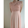 Dámske šaty dlhé Lenka koralovo ružové - EVA&LOLA S