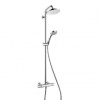 Hansgrohe Croma 220 - Sprchový set Showerpipe s termostatom, 22 cm, 4 prúdy, chróm 27185000