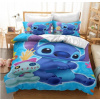 Stitch POSTEĽNÁ SÚPRAVA 160x200 2 OBLIEČKY NA VANKÚŠE VYPR