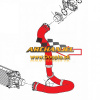 Turbo hadica OPEL Mokka, OPEL Mokka X - A17DTS - medzichladič - klapka - 95194143