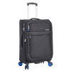 Cestovný kufor Snowball 4W M 62 L čierna