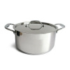 Kitchisimo Nehrdzavejúci kastról s pokrievkou Chef, 5 l, 24 cm