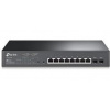 TP-LINK TL-SG2210MP 10-Port Gigabit Smart Switch with 8-Port PoE+ PORT: 8× Gigabit PoE+ Ports, 2× Gigabit SFP SlotsSPE