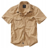 Brandit Vintage Košeľa pánska s krátkym rukávom Camel 7XL Camel