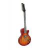 Dimavery LP-612, semiakustická 12-ti strunná kytara, sunburst