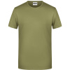 James & Nicholson Tričko JN 8008 z bio bavlny, krátký rukáv, pánské COT02800855504-khaki XL Khaki