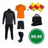 Rozhodcovský 7 kusový set Joma LINESMAN , jasná oranžová Veľkosť: L