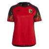 adidas Belgium Home Shirt 2022 Womens Red 18 (XXL)