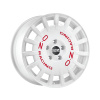 Oz Rally Racing W 8x17 5x114.3 ET45 RACE WHITE RED LETTERING