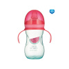 Canpol babies Tréninkový hrneček se silikonovým pítkem a úchyty SO COOL 270ml Meloun