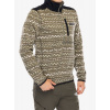 Flísová mikina Columbia Sweater Weather Printed Half Zip II - stone green madras multi