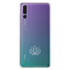 Odolné silikónové puzdro iSaprio - čiré - Lotos - Huawei P20 Pro