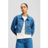 Rifľová bunda Karl Lagerfeld IKON A2W14041 modrá M