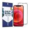 Lito 2.5D FullGlue tvrdené sklo - iPhone 12 Mini - čierne KF231810