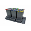 Sorter odpadkový kôš 90 1x20 4x9l H40 cm (Sorter odpadkový kôš 90 1x20 4x9l H40 cm)
