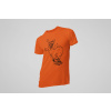 Mosquito Bites Tričko Crazy Lama Pánske Farba: Oranžová (Orange), Veľkosť: XXL, Grafika: Vpredu (Front)