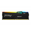 KINGSTON DIMM DDR5 16GB 6400MT/s CL32 Non-ECC FURY Beast RGB EXPO, Černá