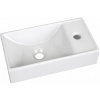 Umývadlo - Biele keramické umývadlo do kúpeľne VENEA 40 cm (Umývadlo - Biele keramické umývadlo do kúpeľne VENEA 40 cm)
