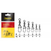 Karabinka Rolling swivel micro snap 10 ks - #10 - 8 kg