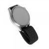 Nylonový remienok FIXED s rýchloupínaním 22 mm pre inteligentné hodinky, reflexný čierny