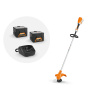 Akumulátorový vyžínač STIHL FSA 60 R SET AL101 AK20 2x