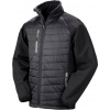 RESULT R 237X COMPASS / Unisex hybridná bunda - black/grey XL