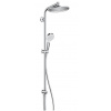 Hansgrohe Sprchový systém Crometta S na stěnu bez baterie chrom 27270000