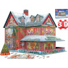 EUROGRAPHICS 3D puzzle Vánoční chaloupka 1100 ks